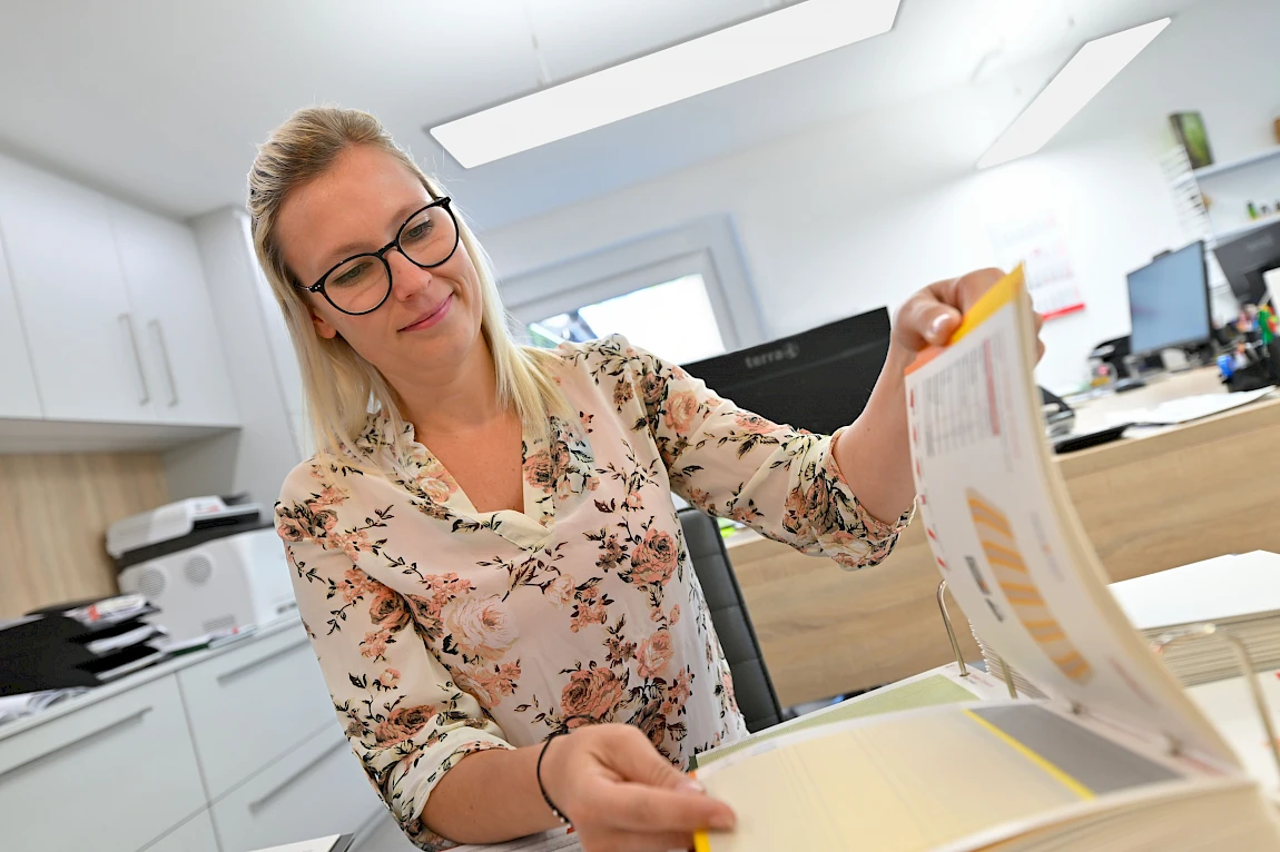 Steffen und Sindy Goldmann im Kundengespräch
